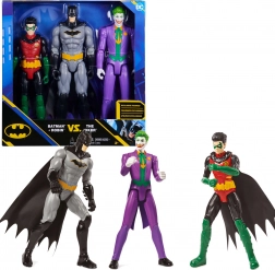 DC Comics Actionfiguren-Set 3-in-1 – BATMAN, ROBIN und JOKER 30 cm