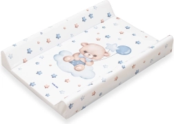 Wickelauflage Baby Mix Bärchen 47 × 70 cm – Blau