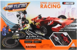 Autorennbahn in Form einer Acht mit Adapter 100 × 48 × 9 cm