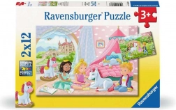 Kinderpuzzle Königliche Freunde 2in1