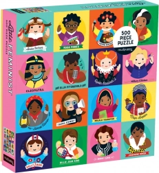 mudpuppy little feminist puzzle bedeutende frauen 500 teile