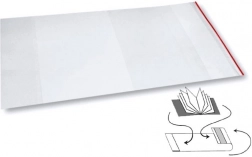 Oxybag Universal-Selbstklebehülle für Bücher und Hefte 262 × 500 mm