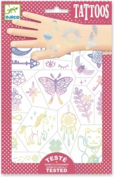 Regenbogen Tätowierung Glückliche Welt