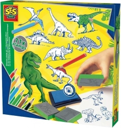 Kreatives Stempelset Dinosaurier
