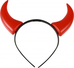 Haarreif mit Teufelshörnern für Kinder