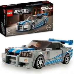 LEGO Speed Champions Nissan Skyline GT-R (R34) – Fast & Furious Bauset