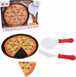 Pizza mit Zubehör 17 cm