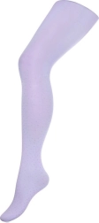 Kinder-Baumwollstrumpfhose 3D New Baby hellviolett mit Punkten