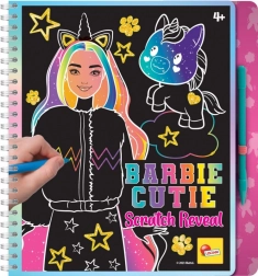 Barbie Maske und Skizzenbuch