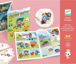 Comic zum Vervollständigen Flying Sofye von Djeco