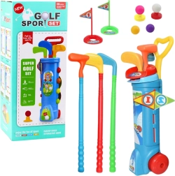 Kinder-Golfset mit Wagen - 20 Teile