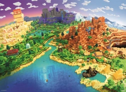 Puzzle Minecraft 500 Teile von Ravensburger