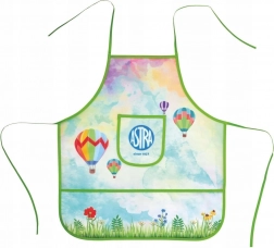 Kinder-Schürze für Kunstunterricht und Kochen mit Ballon-Motiv ASTRA