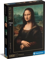 Puzzle 1000 Teile CLEMENTONI Leonardo – Mona Lisa (Museum Collection)