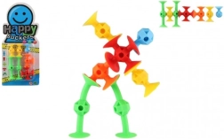 Bunte Silikon-Saugnapf-Bausteine