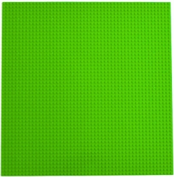 Baubasisplatte für Bausteine, grün, 40 × 40 cm