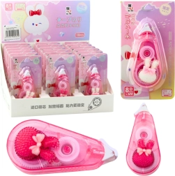 Korrekturroller rosa mit Verzierung