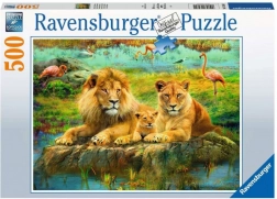 Ravensburger Puzzle Löwen in der Savanne 500 Teile