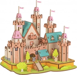 Holz 3D-Puzzle - Schloss im Paradies