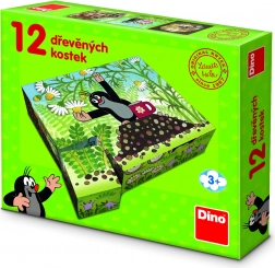 Dino Holzblöcke Der kleine Maulwurf und seine Freunde