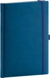 Liniertes Notizbuch Notique Aprint blau 15 × 21 cm