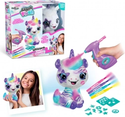 Airbrush-Studio – Einhorn: kreatives Plüschtier zum Ausmalen