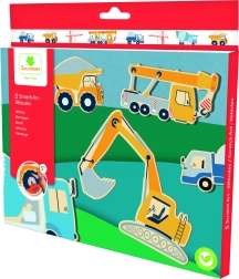 Scratch Art Kratzbilder Verkehrsmittel