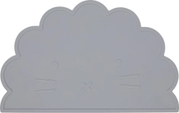 Silikon rutschfeste Unterlage Löwe, grau