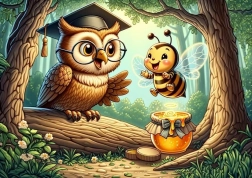 Puzzle Kluge Eule 50 Teile