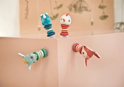 Wippelrassel mit Saugnapf Drache Joe