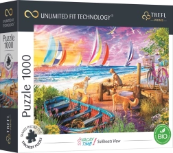 Trefl Puzzle UFT Vacay Time – Blick auf Segelboote 1000 Teile
