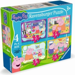 Puzzle 4v1 Peppa Wutz