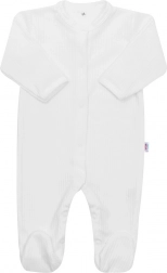 Babystrampler aus Baumwolle New Baby Practical, weiß, für Jungen, Größe 80 (9–12 Monate)