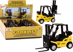 Metall-Gabelstapler mit Reibradantrieb – gelb