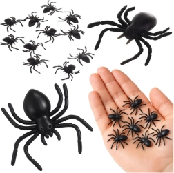 Kunststoff-Spinnendeko RUHHY 10 Stk.