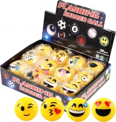 Leuchtender Gummiball 5,2 cm