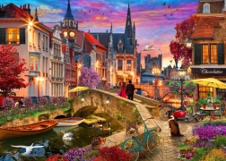 Puzzle Abend über dem Kanal 500 Teile BLUEBIRD