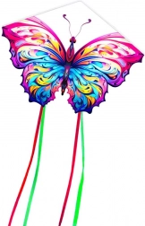 Fliegender Drachen Schmetterling Blau