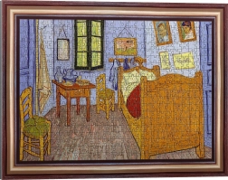 Künstlerisches Puzzle mit Rahmen Schlafzimmer in Arles 500 Teile