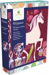 Artissimo Glitzernde Sandbilder Einhörner