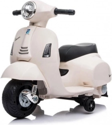 Elektrisches Kinder-Motorrad VESPA, weiß