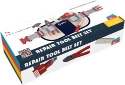 Holzwerkzeugsatz mit Gürtel für Kinder ab 3 Jahren