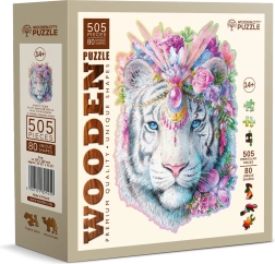 WOODEN CITY Holzpuzzle Mystischer Tiger – 505 Teile
