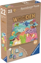 Holzpuzzle Unterwasserwelt 22 Teile RAVENSBURGER