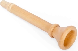 Bigjigs Toys Holz-Trompete natur
