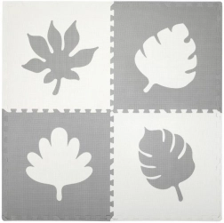 Spielmatte Schaumstoff-Puzzle MoMi FELI grau