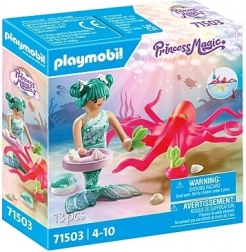 Playmobil Princess Magic – Meerjungfrau mit farbwechselnder Krake