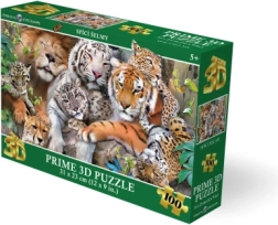 3D-Puzzle Schlafende Raubtiere 100 Teile