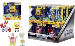 Metallsammelfiguren SPONGEBOB SQUAREPANTS – 4 Varianten (SpongeBob, Patrick, Thaddäus, Mr. Krabs) 6,5 cm