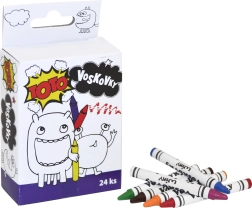 TOTO Wachsmalstifte 24 Stück